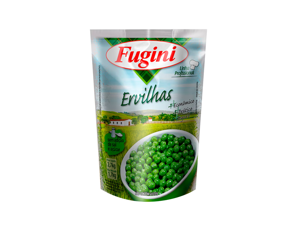 ERVILHA GRANDE FUGINI 1,7 KG (CX 6 BAG)